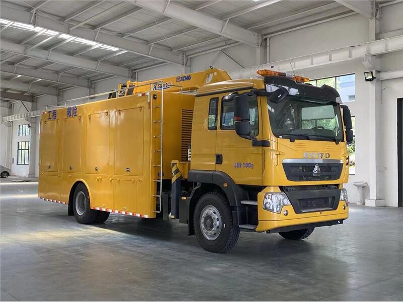 豪沃帶吊救險(xiǎn)車